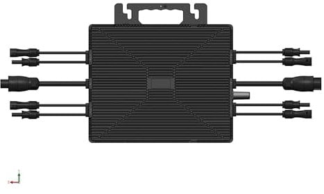 Astro-E 1600W/VA-4T Micro-Wechselrichter mit 5M AC Kable I Wechselrichter für Ihr Solar Balkonkraftwerk 1600W/VA I Micro wechselrichter 1600W/VA I Micro Wechselrichter TM-L1600M