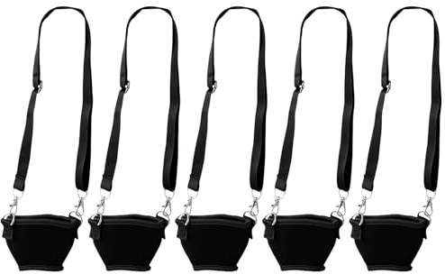 5 Stück Verstellbare Weinglas Lanyards Getränkehalter Mit Umhängeband Isolatorhalter Halskette Getränkehalter Weinzubehör