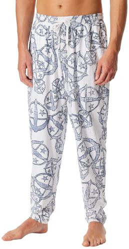 Schiesser Herren Lange Schlafanzughose Hose Lang - 183226