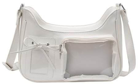 Itabag Süße Transparente Umhängetasche Japanischer Stil Dating Tasche PU Leder Umhängetasche Schultasche