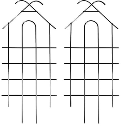 Metal Garden Trellis 2 Pieces Vine Stand