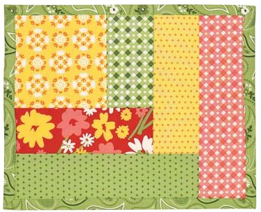 June Tailor Inc JT-1472 Quilt As You Go Mug Mat Log Cabin Notions,