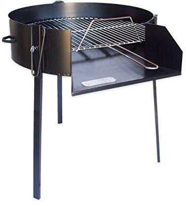 ESTUFAS GARCIA Barbacoa Redonda 60 CM Chapa con Soporte para Paella