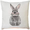 AMhomely Kissenhülle Ostern 45x45 cm Hase Dekokissen Kissenbezug Foto Kissen Osterkissen ， Schlafsofa Dekoration Festival Kissenbezug Kissenbezug