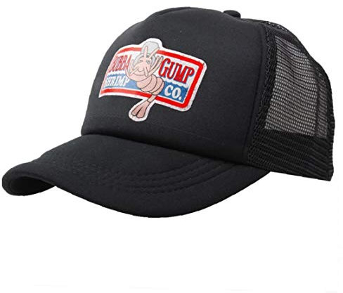 Unisex Sommer Hysteresen-Hut Forest Gump Shrimp-Hut Kult Baseball Trucker Cap Cosplay