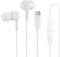 PALOVUE Auriculares Tipo C Auricular In-Ear USB C con Micrófono y Control de Volumen para Google Pixel Samsung Huawei Sony MacBook SoundFlow Blanco