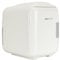 MONCOOK Mini Fridge For Bedrooms - Small, Portable & Quiet Mini Fridges For Skincare, Medicine, Food & Drinks - Cooling & Warming Function - Perfect For Home, Office, Car Or Travel - 14L - White Mono