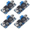 DUBEUYEW Convertidor Reductor de CC-CC, Regulador de Voltaje Reductor Ajustable de 3-40 V a 1,5-35 V Fuente de Alimentación de alta Eficiencia Módulo de Transformador Reductor de Voltios (4PCS)