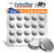 EXTRASTAR CR2032 Batteries alkaline 3V non-rechargeable lithium button battery, 2032 batteries for Keyfobs, Toys, Medical devices, Calculators, and More, Pack of 20