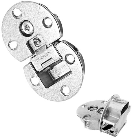 Bisagra para galleta Marcant de 35 mm, paneles de 16-25 mm de grosor, apertura abatible, ajuste 3D
