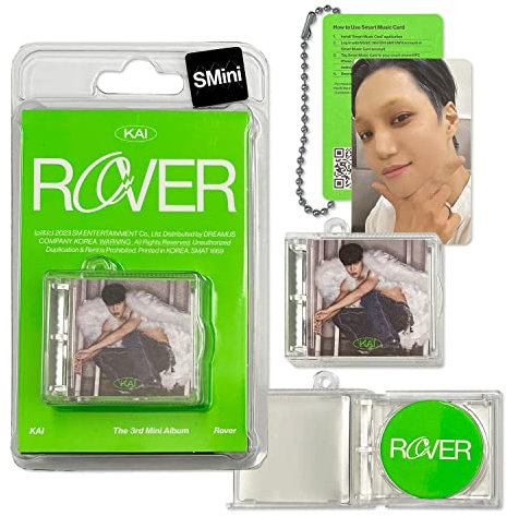 EXO KAI - 3rd Mini Album [Rover] (SMini Ver. - Smart Album) Package + SMini Case + Music NFC CD + Photo Card + 2 Extra Photocards