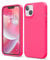 elago Liquid Silicone Case Compatible with iPhone 14 Case (6.1), Premium Silicone, Full Body Protection - 3 Layer Shockproof Phone Cover, Anti-Scratch Soft Microfiber Lining (Ice Red)