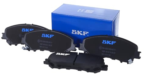 SKF Scheibenbremse Bremsbelag VKBP 80108 A-4er Set - Position Vorderachse Höhe 77 mm Länge 154 mm Breite 83 mm Dicke 17,7 mm - OE Qualität | Kompatibel mit: NISSAN QASHQAI II SUV, RENAULT ESPACE V, KADJAR, MEGANE IV Grandtour, MEGANE IV Schrägheck