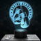 Nachttischlampe Boxen Boxing Academy deko Thai Französisch Englisch. Geschenkidee Mann objekt Boxen Boxing Academy Nachtlicht Erwachsene deko Zimmer. Weihnachten TOP