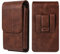 Pochette Smartphone Ceinture Cuir, Étui de Ceinture Pochette Téléphone Holster, Homme Sacoche de Transport Cuir Poche Sac Banane Portefeuille Porte-Cartes en Holster Sac à Main avec Boucle de Ceinture