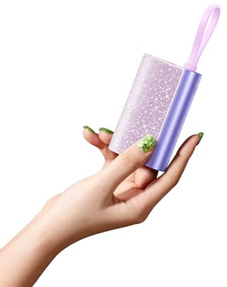 VEGER Power Bank 10000mAh con Cavi Integrati, Mini Ricarica Rapida 20W PD Batteria Esterna Caricabatterie portatile 3 Ingressi e 3 Uscite con LED Display Compatibile con iPhone iPad Huawei