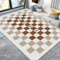200X300Cm Braun Teppich Unterlagen Rutschfest Rechteckiger Teppich Für Das Wohnzimmer Und Pflegeleichtes Arbeitszimmer Teppich Unterlagen Rutschfest Teppich Unterlagen Rutschfest 6Ft 6.7''X9Ft 10.1''