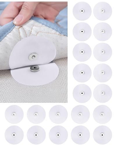 hokhik® 20-Piece Iron-On Metal Snaps for Duvet Covers