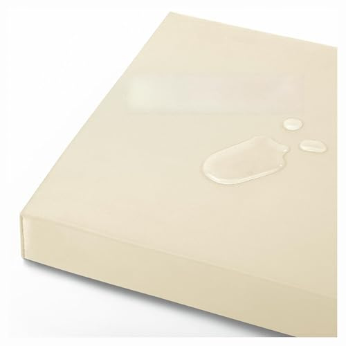 OutStep Bankkissen für den Außenbereich, verstärkte, wasserdichte Sitzkissen, hochdichte Bankauflage mit Rutschfester Unterseite, Outdoor-Kissen für Schaukelmöbel im Garten (beige, 100x40x5 cm)