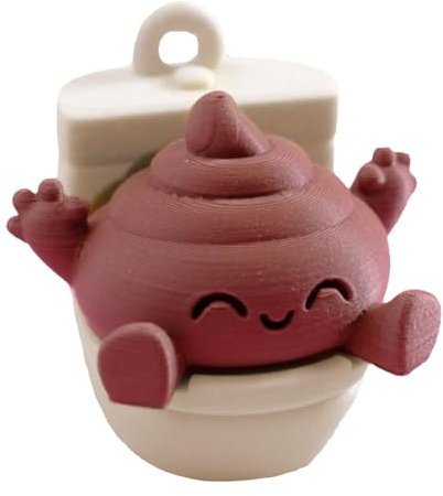 Générique Statue de Caca pour Toilette | Caca Factice | Figurines 3D Nouveauté Amusante Jeu Antistress Familial pour et Salle de Bain - Idée Cadeau Noël et Vacances