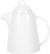Holibanna Cafetera de Cerámica Blanca 1pieza Mango Ergonómico para y Café Accesorio de Cocina Uso Diario