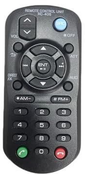 Telecomando RC-406 for Kenwood Autoradio CD KCA-RC406 KDC-X997 KDC-BT955HD KDC-230U KDC-BT51U Kdc-170y KDC-5751SD KDC-X5200BT