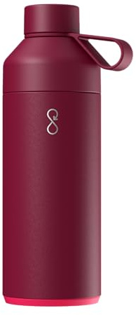 Ocean Bottle Original 34oz Stainless Steel Water Bottle (Maroon Dusk) | Reusable & Sustainable, Keeps Drinks Cold & Hot, Eco Friendly Gift