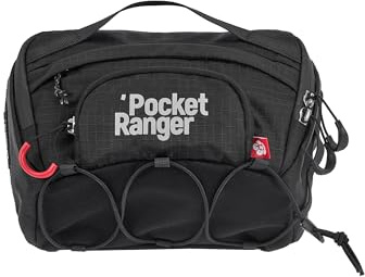 VSGO Pocket Ranger Sac banane pour appareil photo 2,4 l Insert rembourré | Sac de transport sur la poitrine, l'épaule et à suspendre ; rangement élastique avant ; doublure de protection de 10 mm