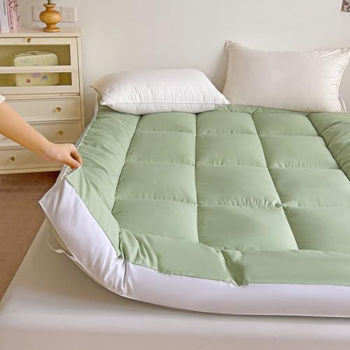 Tragbare Camping-Futon-Matratze, ideal für Einzel-, Doppel- und King-Size-Betten, leichte, bequeme Isomatte für draußen, Reisen und Zuhause