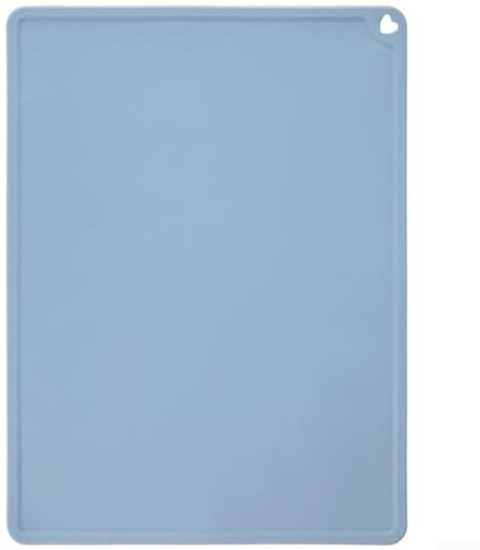 Silikonmatte 400 x 300 mm für 3D-Drucker, Harz-Auslaufschutz-Pad mit erhöhtem Rand für Reinigung und Übertragung, Antihaft-Arbeit für SLA DLP Druckprojekte