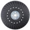 Angle Grinder Ribbed Backing Pad for Resin Fiber Disc with 5/8 inch-11 Locking Nut (7 Inch)