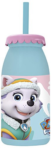 Paw Patrol Bottiglia latte 300 ml con cannuccia (Stor 86713)
