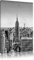 Pixxprint Empire State Building in New York, Größe: 80x60cm, Leinwandbild, fertig gespannt, Wandbild, Dekoration, Kunstdruck, kein Poster