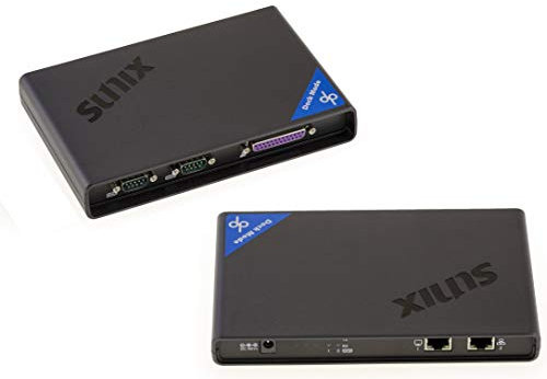 KALEA-INFORMATIQUE Dock Industrieller Konverter Access Point Ethernet RJ45 TCP/IP zu 2 seriellen COM RS232 DB9 Ports und 1 parallelen LPT IEEE1284 DB25 Port.