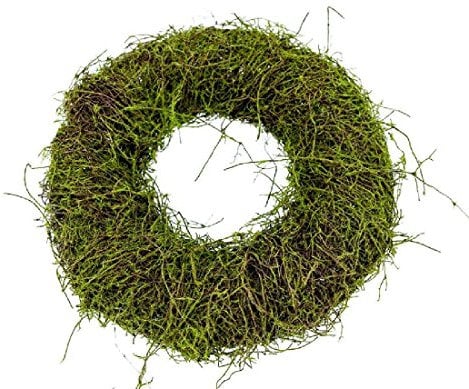 Schreiber Deko Naturkranz Moos / Ø20cm / Höhe 5 cm / Grün