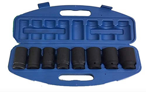 New 8pc 3/4 Drive Deep Impact Socket Set 26mm 27mm 29mm 30mm 32mm 35mm 36m 38mm