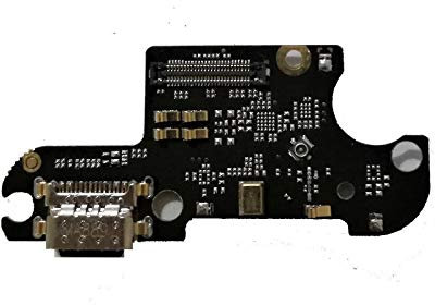 Cable plano flexible USB Jack carga conector carga + micrófono sync datos circuito subboard puerto USB tipo C compatible para Xiaomi Mi 8 Lite