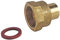 SOMATHERM FOR YOU, Raccord 2 pièces à souder en laiton pour tube cuivre Ø12 mm, écrou tournant femelle 20/150, compatible avec appareils gaz butane et propane, étanchéité assurée