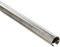 GARDINIA Gardinenstange mit Innenlauf I Ø 16 mm Edelstahl-Optik 120 cm