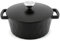 HearthStone Cookware - Cocotte Diamond de Hierro Fundido Esmaltado, Negro Satinado, 24 cm, 3.3 l. Para Todas las Superficies, incluyendo Inducción y Horno.