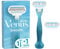 Gillette Venus Smooth Women's Shaver with 2 Razor Blades, 3 Blades with Protective Pad, Current Version