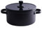 Casserole Black Enameled Ceramic Soup Pots Stewpot Stewing Casserole Ceramic Cooking Pot Cookware Home Kitchen (Color : 2000ml)