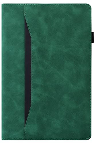 Kedic Funda para Huawei MediaPad M5 Lite 10, Estilo de Negocios Protectora Carcasa con Soporte Función Compatible con Tablet Huawei M5 Lite 10,1 Pulgadas 2018, Verde