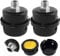 2 Pezzi Silenziatore Compressore Aria, 3/8 Silenziatore Compressore Aria a Filetto, Ricambio Compressore Filtro Aria Silenziatore 16Mm, Per Le Caldaie Del Compressore d'Aria