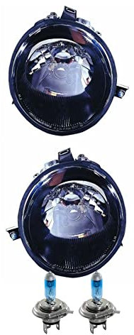 EISENFELS Set 106565920 erstellt mit Scheinwerfer links und rechts + COOL BLUE INTENSE H4 Leuchtmittel kompatibel mit 6X1 6E1