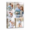 LZIMU Collage Leinwanddrucke mit Ihren Fotos personalisierte Mehrfachbilder für die Wand individuelle Collage Fotogeschenke mit Rahmen (Bild-1,20x30cm)