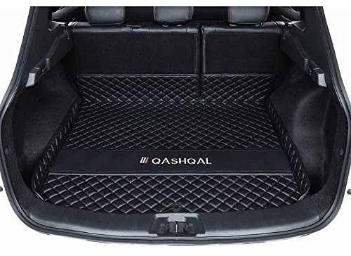 BELIKES Coche Alfombrillas Maletero, para Nissan Qashqai (J11) 2016-2020 2021 AntiarañAzos Impermeable Alfombra,C Blackstyle