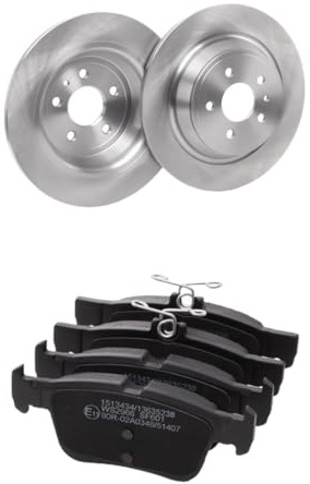 RIDEX Bremsenset Hinten 316mm Bremsscheiben und Bremsbeläge Kompatibel mit FORD Kuga Mk2 DM2