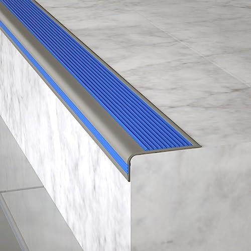 Treppenkantenprofil Kantenschutz Gummi-Treppenkantenstreifen 10cm Breit, Anti Anti-Rutsch-Treppen Rand Trim Molding Für Treppenstufen Vinyl Holzfußboden, Schutz Für Schreibtischkanten Selbstklebend (