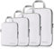 Gonex Compression Packing Cubes 4er Set, Gonex Kleidertaschen 4-teilig Verpackungswürfel, Kleidertaschen Set, Kofferorganizer Reise Würfel